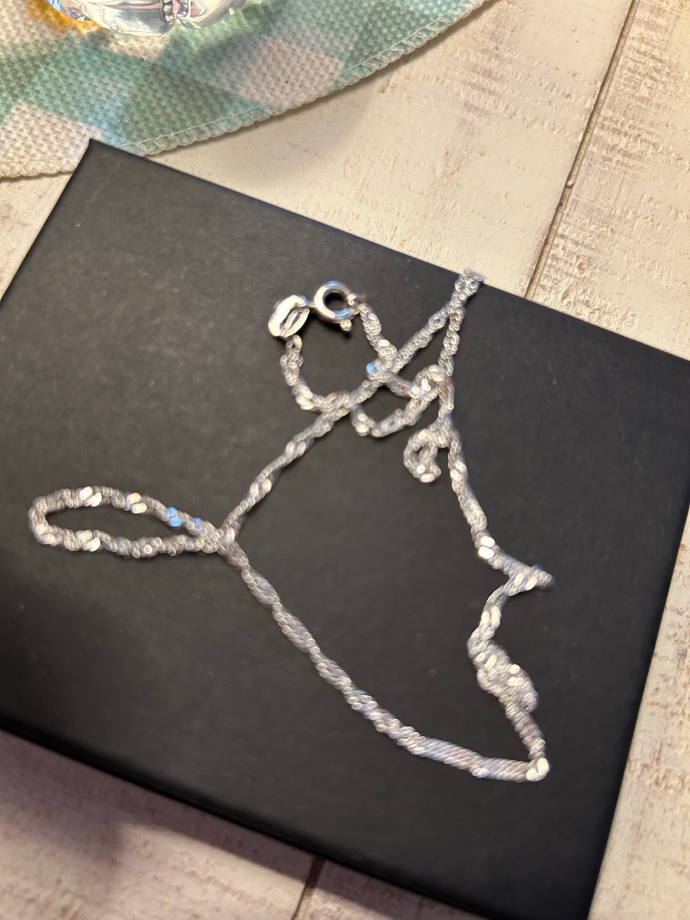 Diamond Cut Sterling Silver Chain - Picture 4 of 8